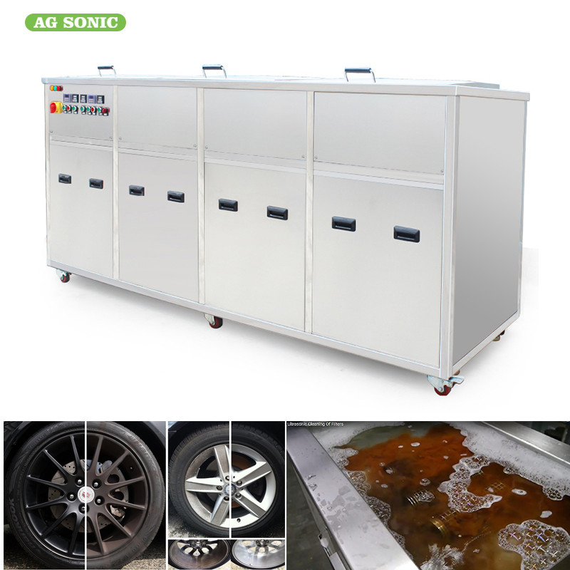 Cylinder Head Industrial Ultrasonic Cleaner Cleaning Aluminum / Steel Parts Stubborn